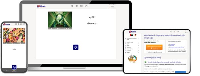 snimka početnog tečaja arapskog od 17Minute Languages
